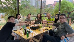 25年5月財務(wù)部星河露營餐廳團(tuán)建